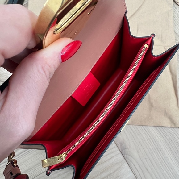 CHRISTIAN LOUBOUTIN Elisa leather shoulder bag. - Picture 5 of 6
